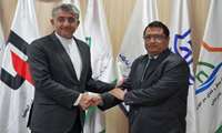 Cordial meeting between the mayor of Bandar Abbas and the Indian consul  