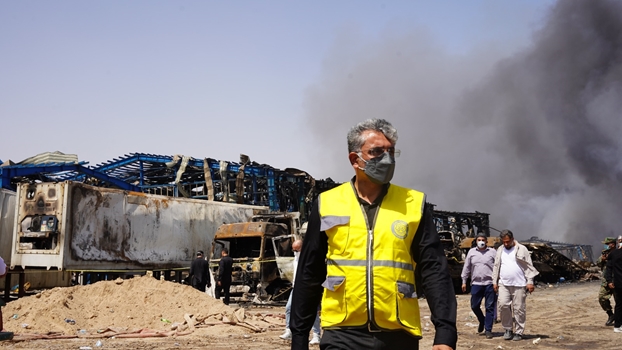 We fully support the casualties with all municipal equipment and resources